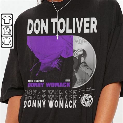 Don Toliver Rap Shirt, Hiphop 90s Vintage Merch Thee Love Sick Tour ...