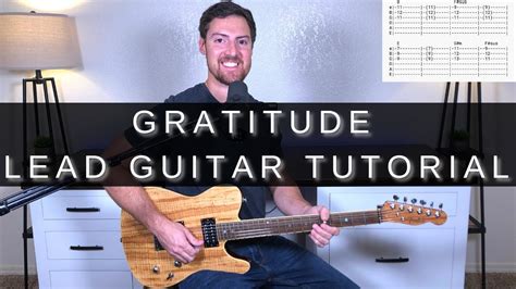 Gratitude Lead Guitar Tutorial + TAB! | Brandon Lake Chords - Chordify