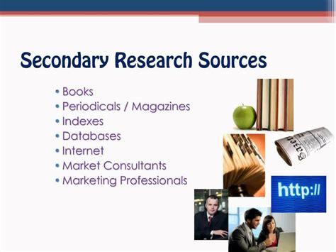 Marketing Research - Secondary Research Sources - YouTube