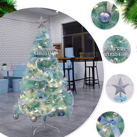 Exquisite Small Christmas Tree Clearance, 24in Pre-lit Artificial Christmas Tree with ...