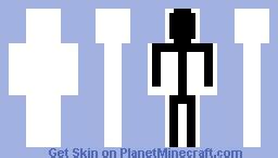 stick figure Minecraft Skin