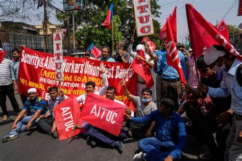 In India, millions of people are on strike for better pay and labour ...