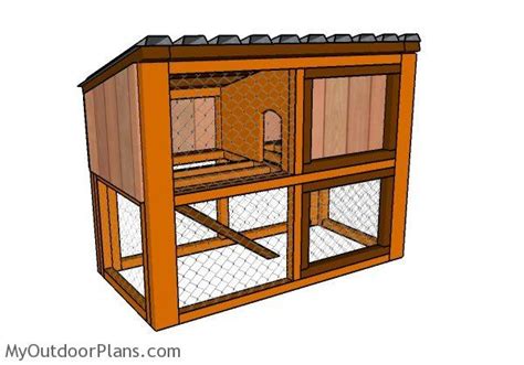 Rabbit House Plans | MyOutdoorPlans