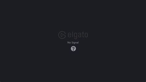 Elgato 4K60 Pro MK.2 - How to Fix the "No Signal" HDR Issue