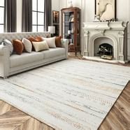 5x7 Modern Blue Area Rugs for Living Room | Bedroom Rug | Dining Room ...