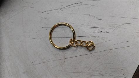 Silver Metal key ring at Rs 3 in New Delhi | ID: 23750369897