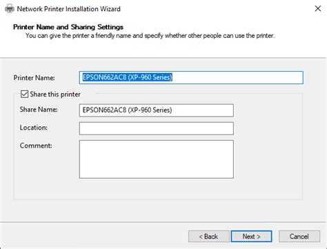 Windows 10 64bit Can't find network printer (EPSON XP-960) - Windows 10 ...