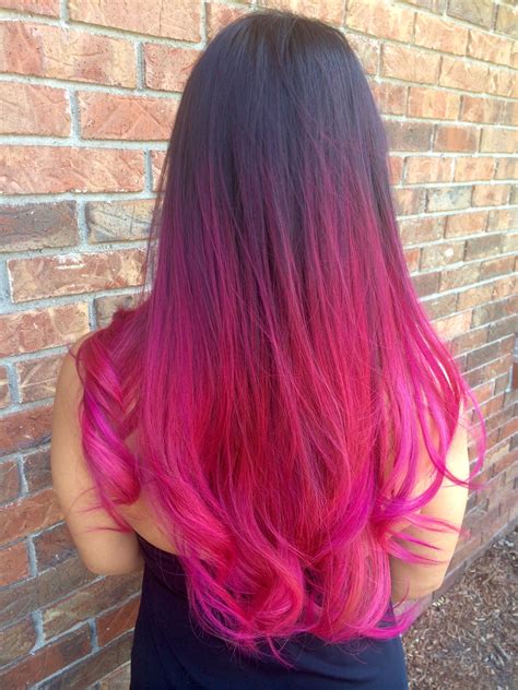 Hot pink hair love