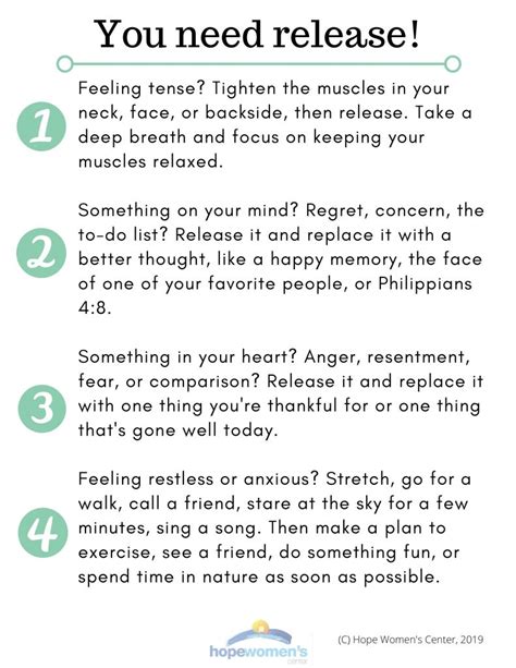 Holistic Tips on Releasing Stress - Hope Women's Center