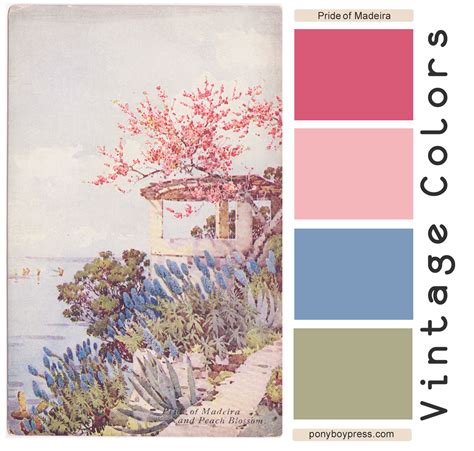 Pin on Vintage Color Palettes