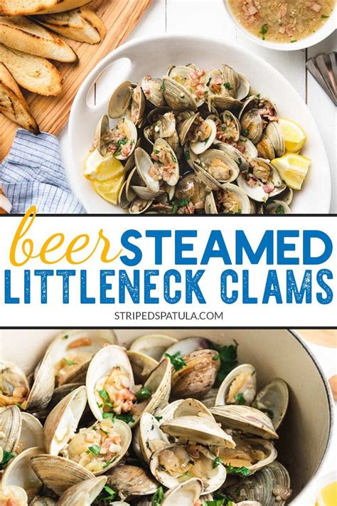 Beer Steamed Clams with Bacon and Shallots | Recipe | Steamed clams, Clam recipes, Clams