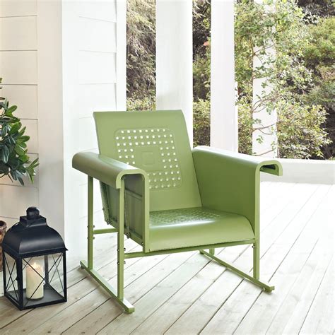 Crosley Outdoor Veranda Single Glider Chair in Assorted colors