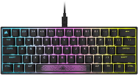 Buy Corsair K65 RGB Mini 60% Mechanical Gaming Keyboard (Customizable RGB Backlighting, Cherry ...