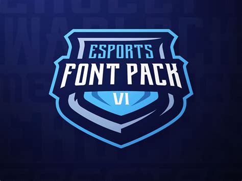 eSports Font Pack Vol. 1 DaseDesigns by Derrick Stratton on Dribbble