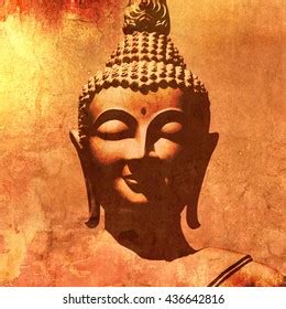 Buddha Face Background Stock Illustration 335750987