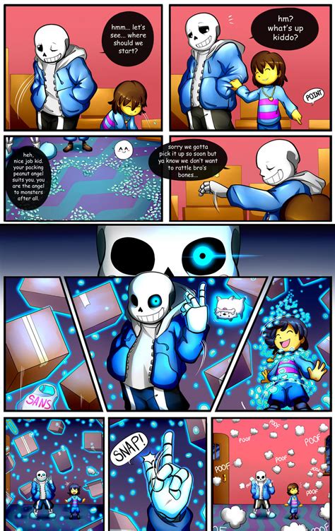 Reminiscence: Undertale Fan Comic Pg. 2 by Smudgeandfrank on DeviantArt