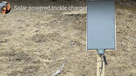 Solar powered trickle charger | Jason Miller - jamzDOTnet