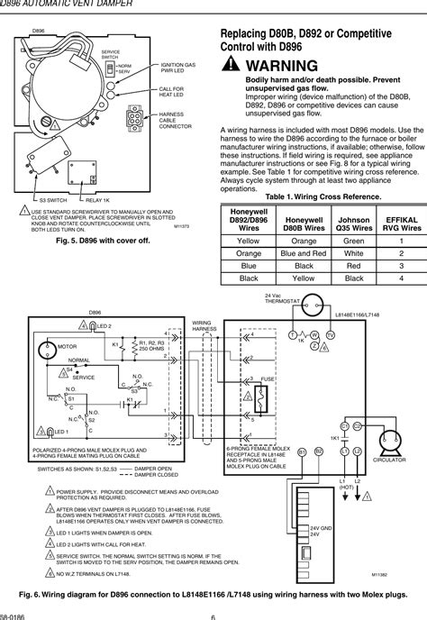 Automatic Vent Damper Wiring Diagram - General Wiring Diagram