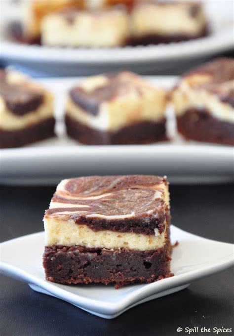 Cream Cheese Swirl Brownies | Spill the Spices
