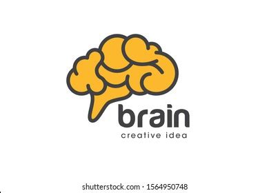 Creative Brain Concept Logo Design Template Stock Vector (Royalty Free) 1564950748 | Shutterstock