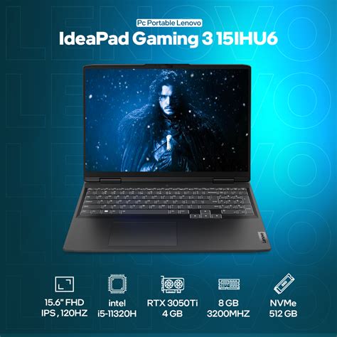 Laptop Specs Design - Lenovo IdeaPad Gaming 3 15IHU6 :: Behance