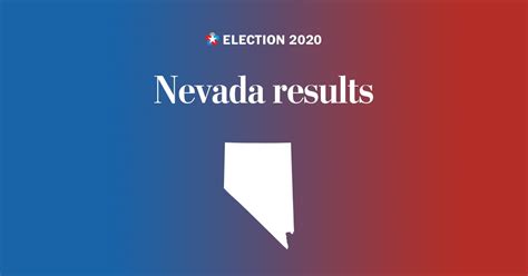 Nevada 2020 live election results | The Washington Post