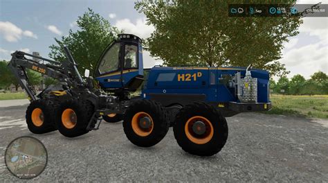 FS22 Rottne H21D Forestry Tree harvester v1 (5) - Farming simulator 19 ...