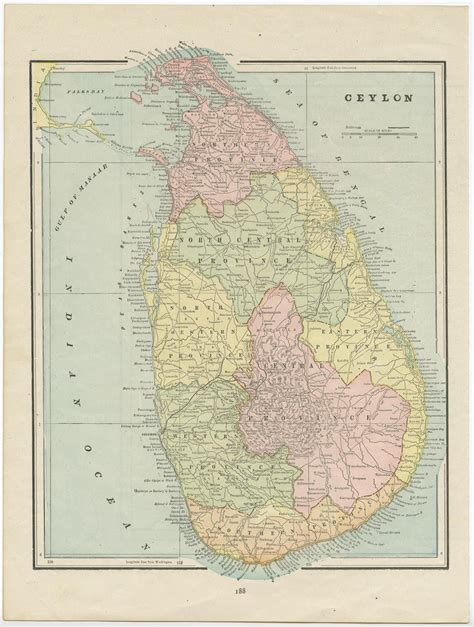 Ceylon Map