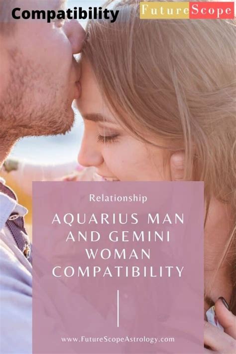 Aquarius Man and Gemini Woman Compatibility (83%, good): love, marriage, friendship, profession ...