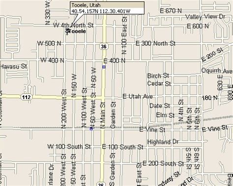 Tooele, Utah Map 3