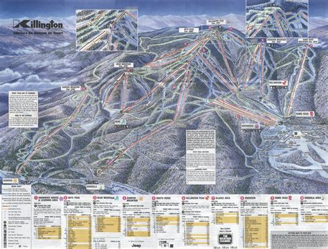 Trail Maps Then And Now: Mammoth, Vail & Killington - Newschoolers.com