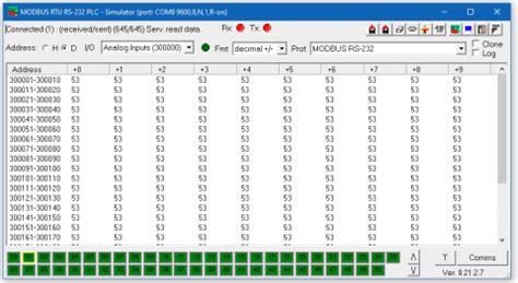 ModRSsim2 Modbus Slave/Server RTU/TCP and DF1 Simulator | Support of ...