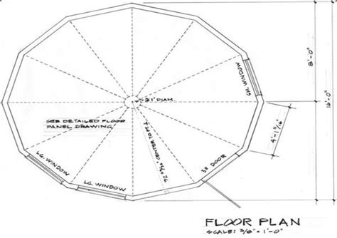 Wooden Yurts Plans - DIY Round House Building Project – The Best DIY ...