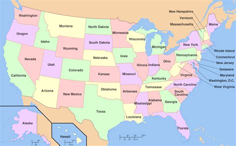 map of usa - Free Large Images