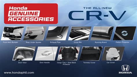 Customize Your All-New Honda CR-V with Honda Genuine Accessories - Motoph - motoph.com