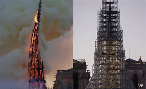 4 Years After Tragic Fire, Notre-Dame's Spire Reappears On Paris Skyline