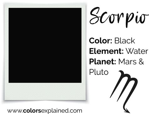 Scorpio Color Palette and Meanings (Plus Colors You Should Avoid)