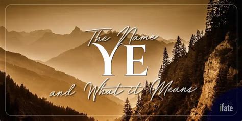 What the Name "Ye" Means, and What Numerologists Say About It