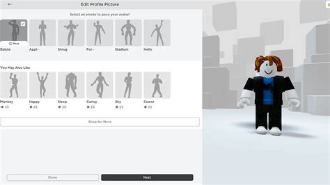 How To Change Roblox Profile Picture Pose
