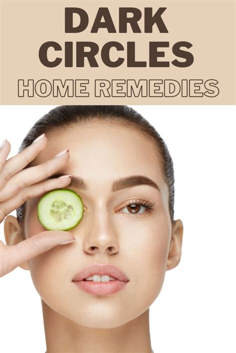 How to get rid of Dark circles with Home remedies