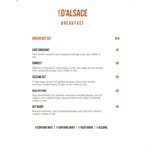 Cafe D'Alsace Menu, Menu for Cafe D'Alsace, Yas Island, Abu Dhabi - Zomato