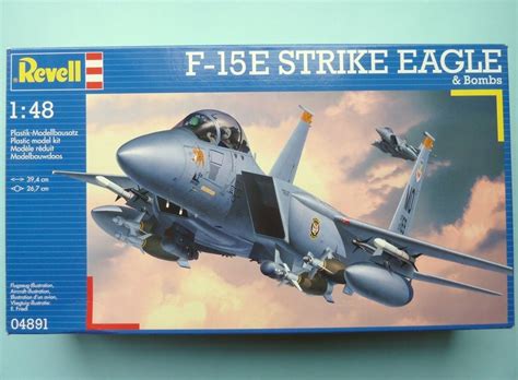 F-15E Strike Eagle & Bombs, Revell Nr. 04891 - Modellversium Kit-Ecke