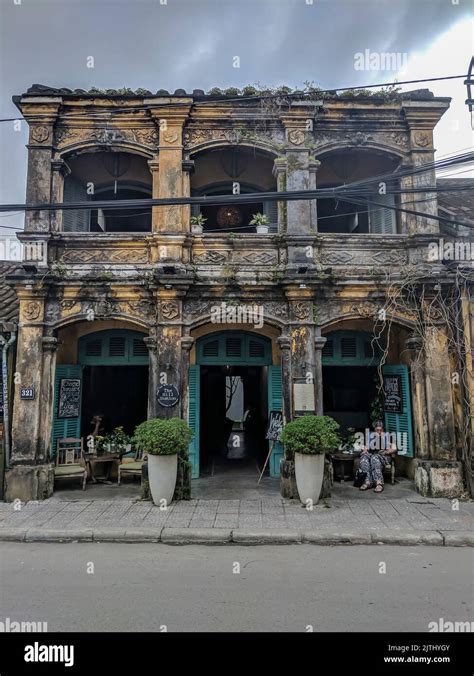 Restaurant in a very old building which was severely damaged during the ...