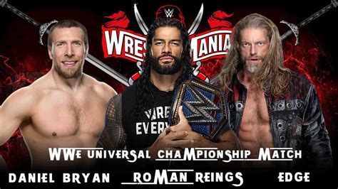 Edge Fires Warning Ahead of WrestleMania 37 Main Event - ITN WWE