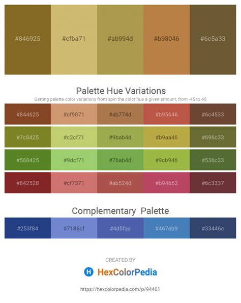 11019 Tan Color Schemes | Hexcolorpedia