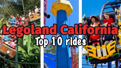 Top 10 rides at Legoland California | 2022 - YouTube