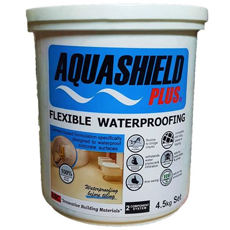 ABC Aquashield Plus Flexible Cementitious Waterproofing - 4.5kg Set | Shopee Philippines