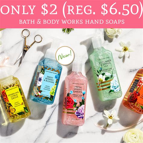 Only $2 (Regular $6.50) Bath & Body Works Hand Soaps - Deal Hunting Babe