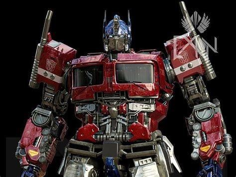 Transformers Optimus Prime Bumblebee Movie ver 3D model rigged | CGTrader