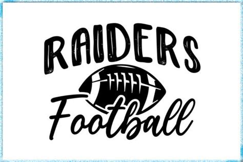 Raiders Football SVG Graphic by Teamwork · Creative Fabrica